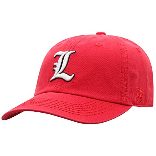 Top of the World Louisville Cardinals Men's Relaxed Fit Adjustable Hat Team Color Primary Icon, Adjustable Top of the World Louisville Cardinals Men's Relaxed Fit Adjustable Hat Team Color Primary Icon, Adjustable
