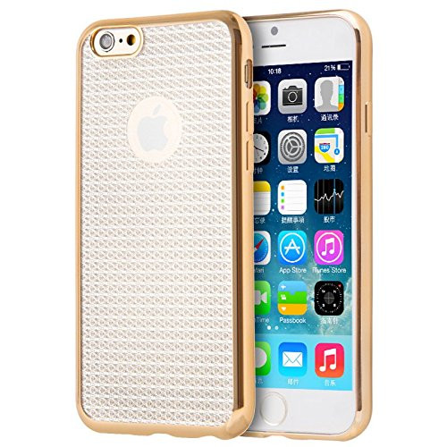 Dream Wireless Cell Case for Apple iPhone 6/6s Plus - Retail Packaging - Gold