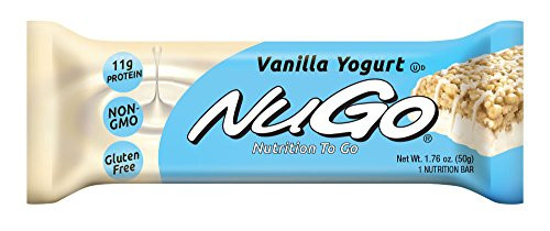 NuGo Protein Bar, Vanilla Yogurt, 1.76-Ounce Bars (Pack of 15)