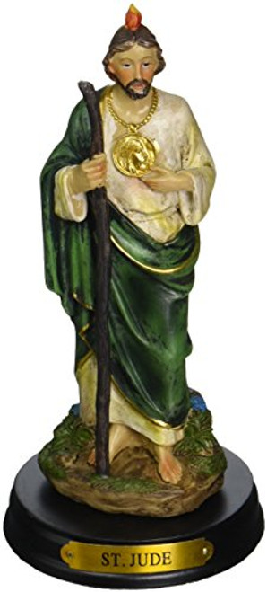 George S. Chen Imports 5-Inch Saint Jude Holy Figurine Religious Decoration Statue (SS-G-205.08) George S. Chen Imports 5-Inch Saint Jude Holy Figurine Religious Decoration Statue (SS-G-205.08)