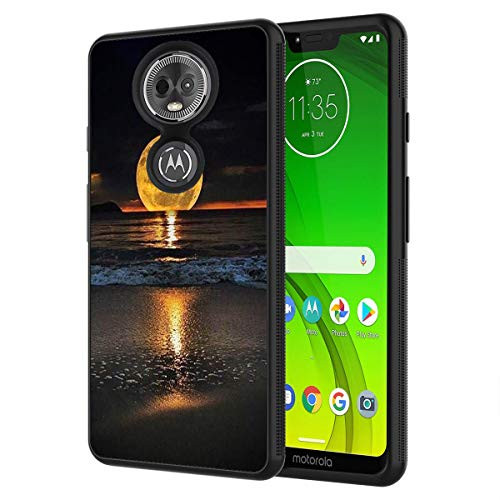 Moto G7 Case, Moto G7 Plus Case,Sunset Ocean Anti-Scratch Shockproof Black Silicone Rubber TPU Protective Case Cover for Motorola Moto G7/G7 Plus Moto G7 Case, Moto G7 Plus Case,Sunset Ocean Anti-Scratch Shockproof Black Silicone Rubber TPU Protective Case Cover for Motorola Moto G7/G7 Plus