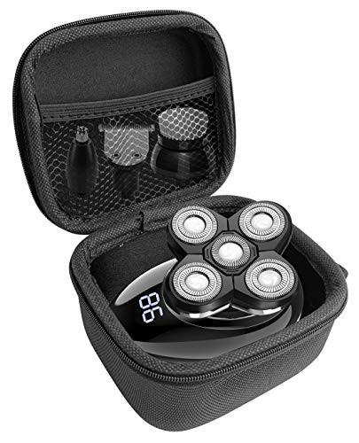 FitSand Hard Case Compatible for ElectriBrite Electric Razor for Men Bald Head Shaver