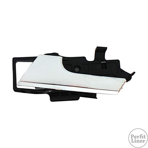 Perfit Liner New Replacement Parts Front Left Driver Side Chrome Interior Inner Door Handle Inside Chevy Aveo Aveo5 Compatible With PONTIAC G3 Wave G3 Fits 96462709