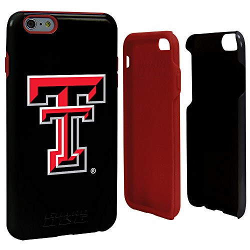 Guard Dog NCAA Hybrid Case for iPhone 6 Plus / 6s Plus  Texas Tech Red Raiders  Black