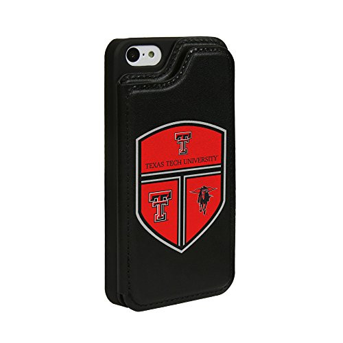 Guard Dog Texas Tech Red Raiders Genuine Leather Wallet Case for iPhone 5 / 5s / SE
