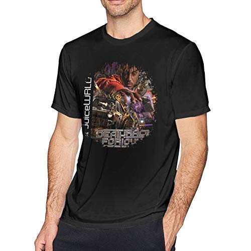 WYeter Juice WRLD Death Race for Love Men's Comfort Tshirt Black L