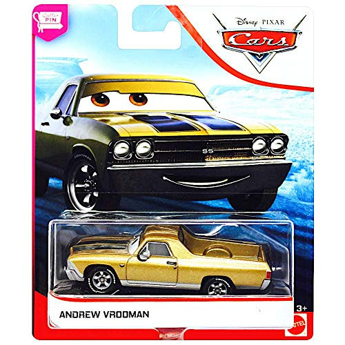 Disney Cars Andrew Vrooman 155 Scale Diecast Disney Cars Andrew Vrooman 155 Scale Diecast