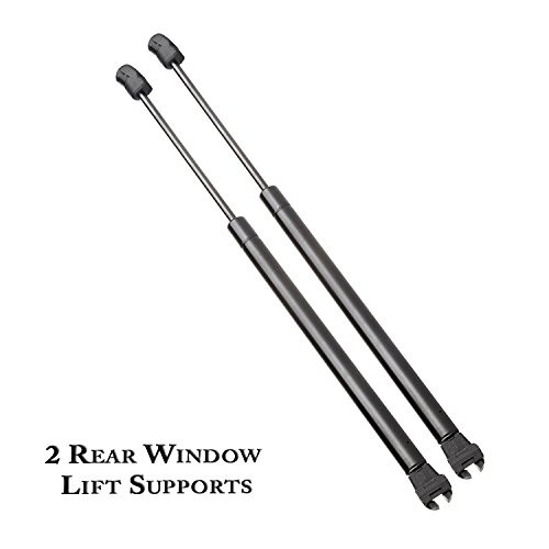 2 Pcs Lift Supports Rear Window Glass Struts Gas Springs Shocks for 2005-2013 Nissan Pathfinder Compatible with 6607 Strut