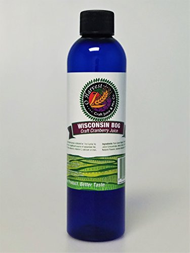 Bar Beverages Wisconsin Bog Craft Cranberry Juice 8oz Syrup Concentrate - Makes about 1.2 Liters of Cranberry Juice - Mix your own Cranberry Juice at Home - Works with SodaStream