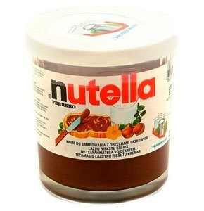 Nutella Hazelnut Spread 200g  Glass Jar - European Import - THE Real Nutella Bonus Nutella Cake Recipe