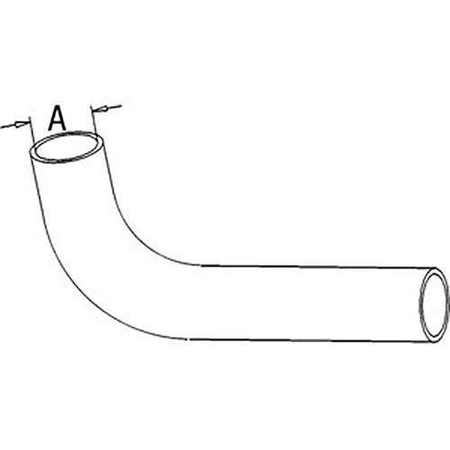 704287R2 New 1.375inch  Lower Radiator Hose Fits Case-IH Tractor Model B275