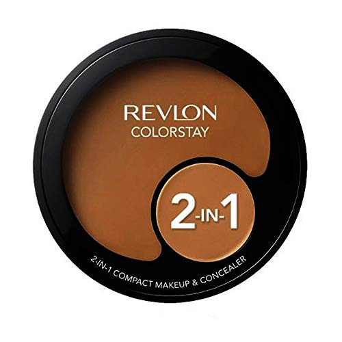 Revlon Colorstay 2 in 1 Toast Compact Makeup and Concealer -- 2 per case.