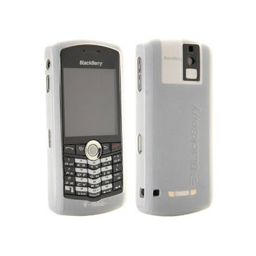 BlackBerry 5 Pack -OEM 8100, 8100c Pearl Gel Skin Case - White