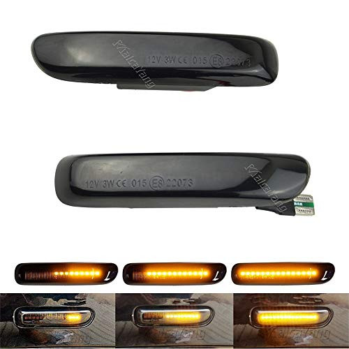 Side Marker Turn Signal Light for BMW 3 Series E46 Sedan Saloon Coupe Convertible Wagon Estate