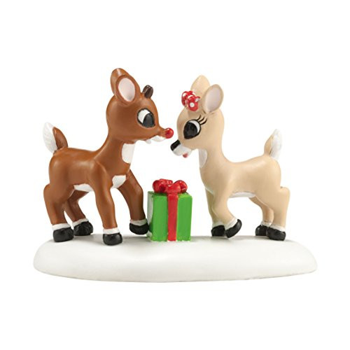 Department 56 North Pole Village A Gift from Rudolph Accessory Figurine, 1.75 inch