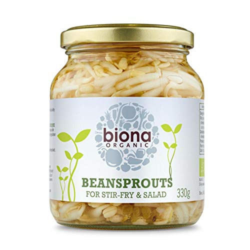 Biona Organic Bean Sprouts - in Glass Jar 330g