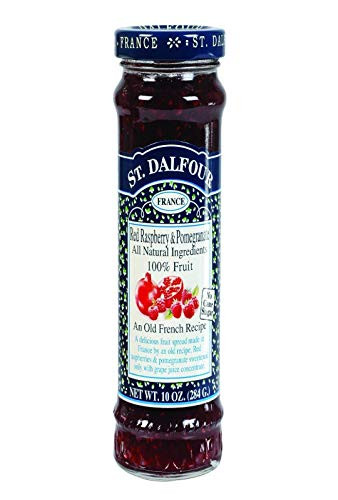 St Dalfour, Fruit Spread Red Raspberry Pomegranate, 10 Ounce