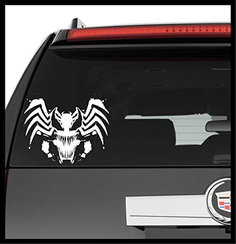 A Design World Decals for Cars Marvel Spider-Man Villian Venom Tribal - Vinyl Decal Truck Car Laptop Wall Sticker