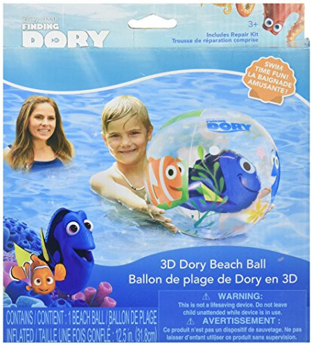 Finding Dory & Nemo Inflatable Swim Pals x 2 ( 1 Dory 1 Nemo) Inflate up to 35" Long
