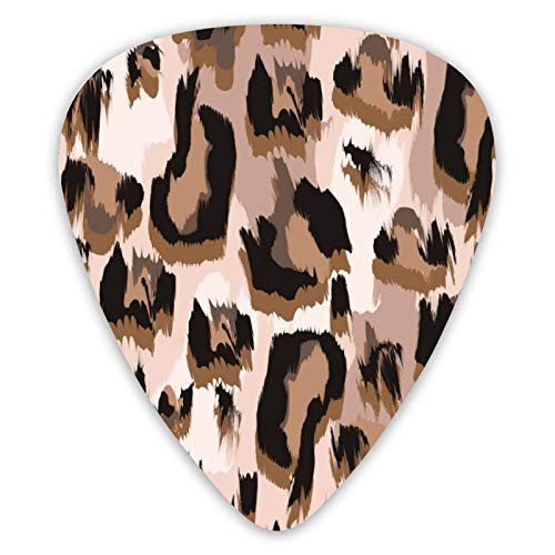 Leopard Guitar Picks 12 Packs - Variety Guitar Picks Plectrums For Bass, Electric and Acoustic Guitars Thin, Medium, Heavy 0 .46/0.71/0.96mm Leopard Guitar Picks 12 Packs - Variety Guitar Picks Plectrums For Bass, Electric and Acoustic Guitars Thin, Medium, Heavy 0 .46/0.71/0.96mm