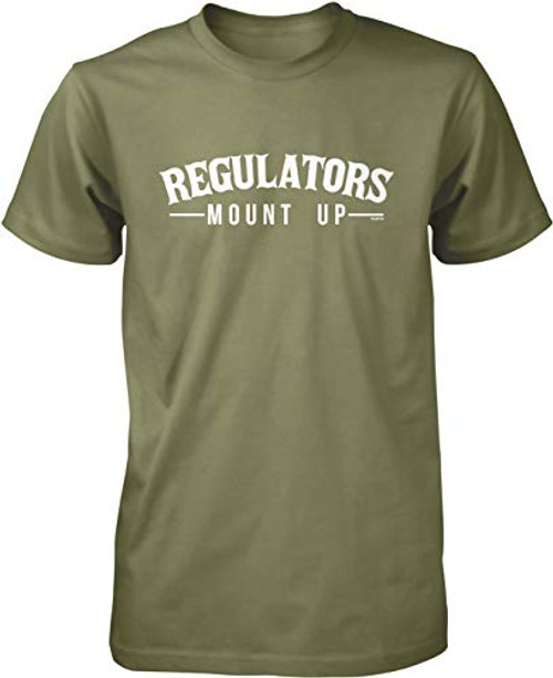 NOFO Clothing Co Regulators Mount Up Men's T-Shirt, M Moss NOFO Clothing Co Regulators Mount Up Men's T-Shirt, M Moss