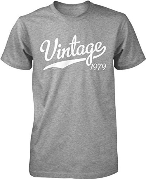 NOFO Clothing Co Vintage 1979 Men's T-Shirt, XXXL LtGray NOFO Clothing Co Vintage 1979 Men's T-Shirt, XXXL LtGray