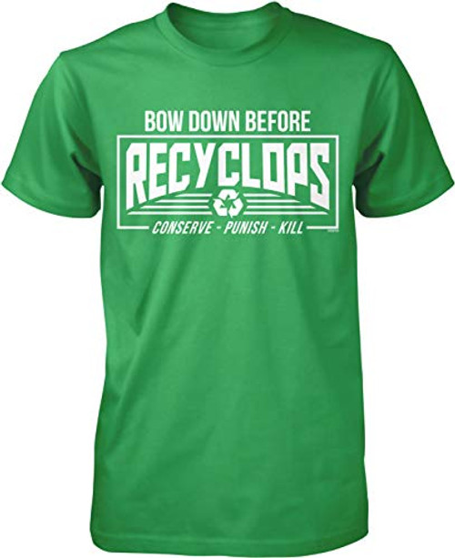 NOFO Clothing Co Bow Down Before Recyclops
Men's T-Shirt, M Kelly NOFO Clothing Co Bow Down Before Recyclops
Men's T-Shirt, M Kelly