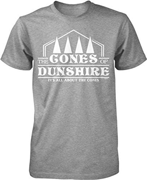 NOFO Clothing Co The Cones of Dunshire, It's All About The Cones Men's T-Shirt, XL LtGray NOFO Clothing Co The Cones of Dunshire, It's All About The Cones Men's T-Shirt, XL LtGray