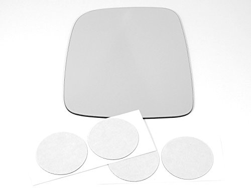 03-06 Jeep Wrangler/TJ, Left Driver, Replacement Mirror Glass Lens with Adhesive, USA