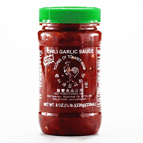 Huy Fong Chili Garlic Sauce 8 oz each 1 Item Per Order, not per case Huy Fong Chili Garlic Sauce 8 oz each 1 Item Per Order, not per case