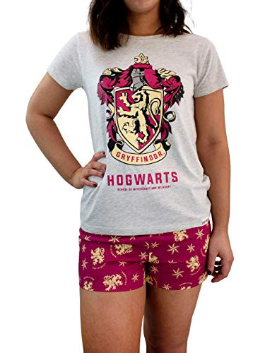 Harry Potter Womens Pajamas Hogwarts Grey XX-Large
