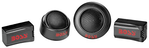 BOSS Audio TW15 250 Watt (Per Pair), 1 Inch Car Tweeters, 2 Crossovers (Sold in Pairs)