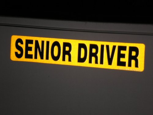 Designer Signs Senior Driver Reflective Magnet