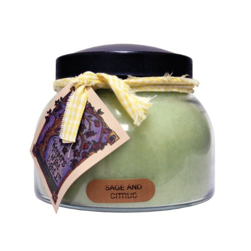 A Cheerful Giver Sage and Citrus Mama Jar Candle, 22-Ounce