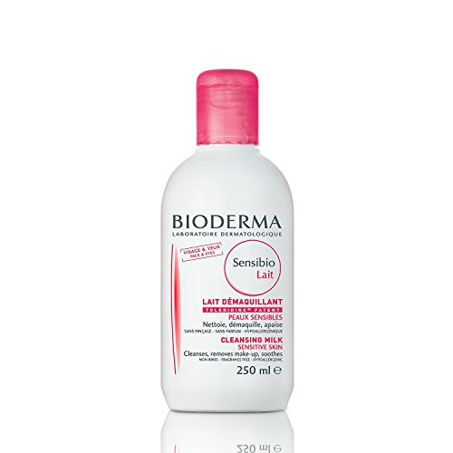 Bioderma Sensibio Moisturizing Facial Cleansing Milk and Makeup Remover for Sensitive Skin - 8.33 fl. oz.
