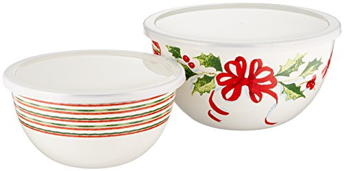 Lenox Home for The Holidays Bowls (Set of 2), Ivory