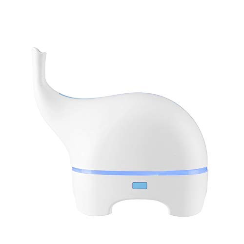 Small Essential Oil Diffuser with Humidifier, Mini Cute Humidifiers for Bedroom/Office/Desk/Room/Kids/Baby, Cool Mist Humidifier, Aromatherapy Diffuser for Oils - VIKNEE ULTRASONIC Aroma Diffuser
