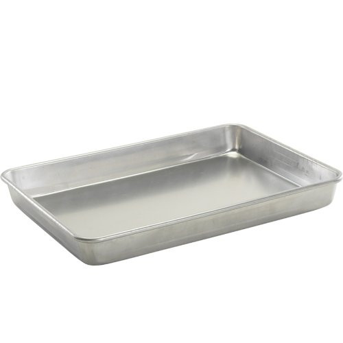 Nordic Ware Natural Aluminum Commercial Hi-Side Sheet Cake Pan Nordic Ware Natural Aluminum Commercial Hi-Side Sheet Cake Pan