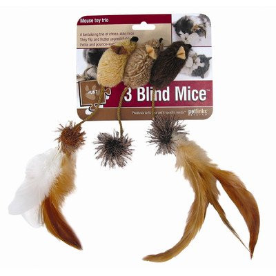 Petlinks System 3 Blink Mice Cat Toy Set of 2