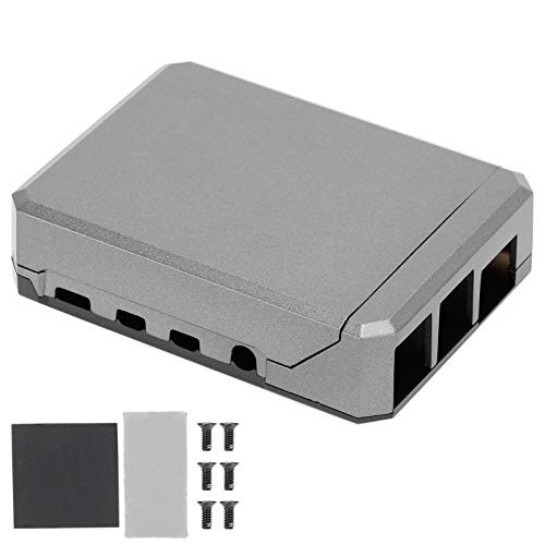 Aluminum Alloy Box, Cooling Shell, Small Size Simple Good Heat Dissipation for Computer Desktop