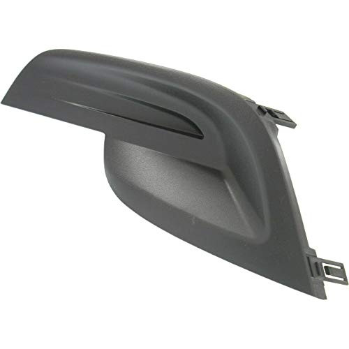 Make Auto Parts Manufacturing Premium Front Passenger Side RH Fog Light Cover Black For Nissan Altima 2013 2014 2015 - NI1039114