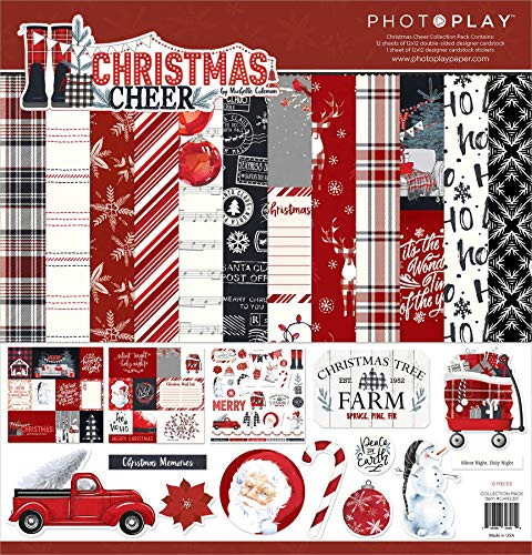 PHOTOPLAY CMAS COLLECTIO 12X12 Pack, Christmas Cheer