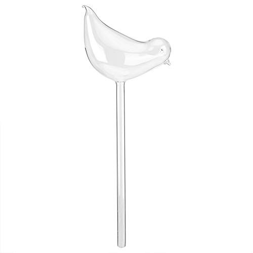 VIFERR Glass Watering Device, House Plants Self Watering Devices Flowers Automatic Clear Glass Water Feeder Bird Shape VIFERR Glass Watering Device, House Plants Self Watering Devices Flowers Automatic Clear Glass Water Feeder Bird Shape