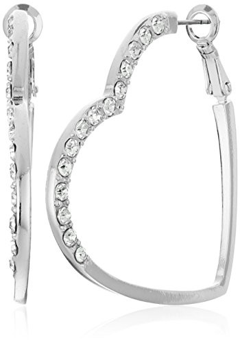 Guess Heart Hoop Earrings