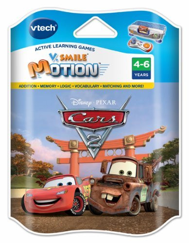 VTech Cars 2 Game for V.Smile Motion Active Learning System - For Ages 4-6