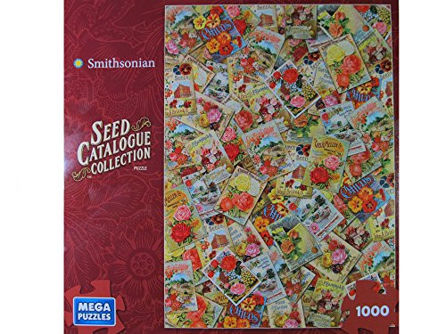 Smithsonian Seed Catalogue Collection: "Seed Catalogue Collage" 1000 Piece Puzzle