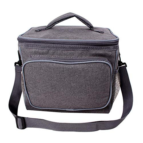 Redpool Insulated Lunch Bag,Reusable Lunch Box for Office Work School Picnic Beach - Leakproof Cooler Tote Bag Freezable Lunch Bag with Adjustable Shoulder Strap Redpool Insulated Lunch Bag,Reusable Lunch Box for Office Work School Picnic Beach - Leakproof Cooler Tote Bag Freezable Lunch Bag with Adjustable Shoulder Strap