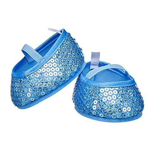 Build A Bear Workshop Blue Sequin Flats