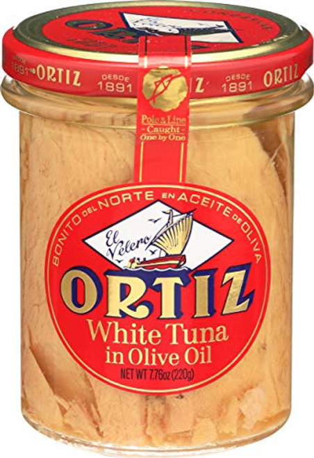 ORTIZ White Tuna In Olive Oil, 7.76 OZ