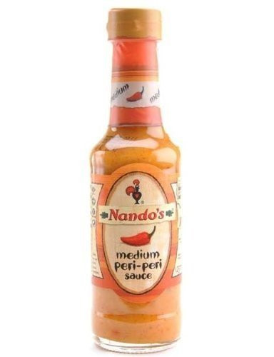Nando's Medium Peri-Peri Sauce, 4.7-Ounce Glass Jars Pack of 3